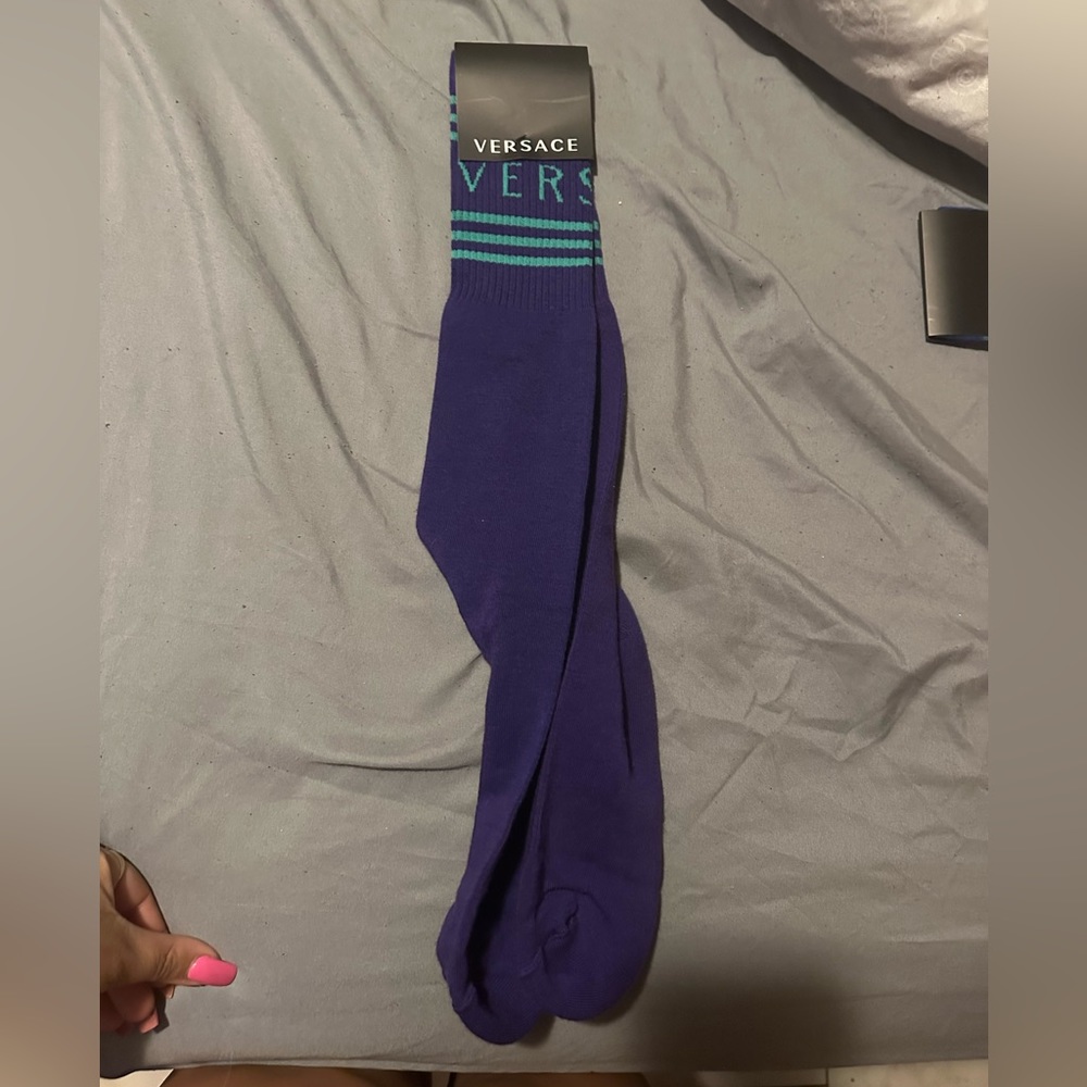 Long Versace socks